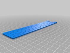 Reglet For Braille Writing 3D Printer Model