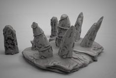 Chaos Stones 3D Printer Model