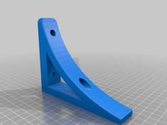 Wall Bracket 5x1in 3D Printer Model