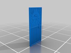 Art Deco Door 3D Printer Model