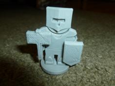 Dungeon Dolls: Paladin 3D Printer Model