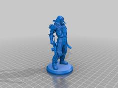 Fallout 4 Raider 3D Printer Model