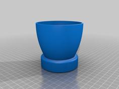 Hario Skerton V2 Coffee Mill 3D Printer Model