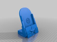 Nexus 6P Stand -Hail Hydra (Also Suitable For Mi Mix 2 With Included Case) 3D Printer Model