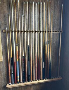 Pool Cue Rack 3D Printer Model