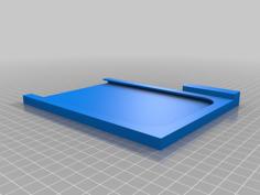 Yellow Legal Pad Holder With Pen 3D Printer Model