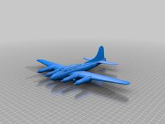 B-17 Turbo Fortress 3D Printer Model