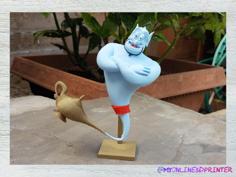 Genie From Aladdin 3D Printer Model