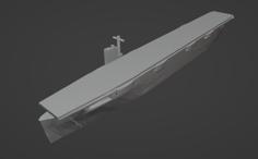 Merchant Aircraft Carrier MAC Ship Rapana-class 3D Printer Model