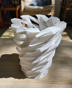 Tornado Vase 3D Printer Model