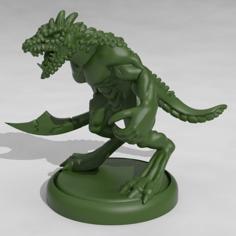 Lizard Brute 3D Printer Model