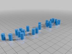 Unitarian Universalist Values In Braille 3D Printer Model