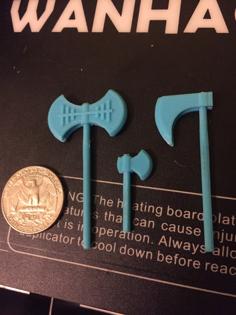 Miniature Axes 3D Printer Model