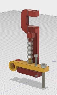 High Precision (Hopefully!) Switch For Z Probe 3D Printer Model