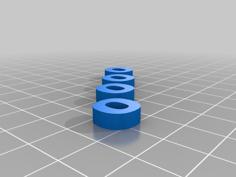 Tic Toe Board. Winnetka-Northfield Public Library District 3D Printer Model