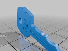 Gideon The Ninth Keys 3D Printer Model