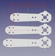 Laser Cut ZMR250 Arm With Motor Protection Shorter Longer And Normal With Different Hole Spacing Only For 22xx Motors