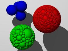 Apollonian Sphere Packing Or Soddy Spheres 3D Printer Model