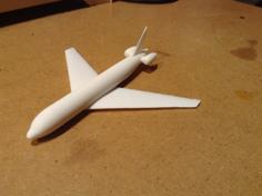 Simple Airplane Model 3D Printer Model