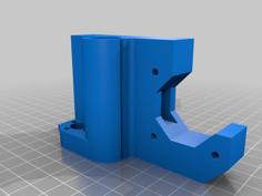 Anet A8 X-Carriage Mounts – Bowden 3D Printer Model