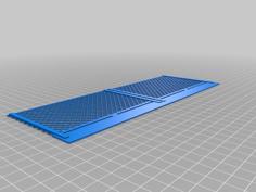 Safety Fence For Steep Curve Racetrack 3D Printer Model