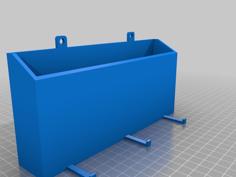 Glue Storage Shelf With Hooks 3D Printer Model