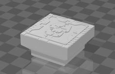 Basic Infested Spaceport Floor 10 (Dragon Block Compatible) 3D Printer Model