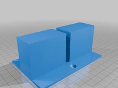 Wall/surface Adapter For Clamp Mounts 3D Printer Model