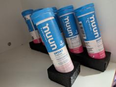 Gridfinity NUUN Tube Storage 3D Printer Model