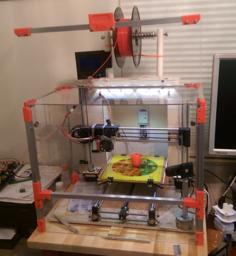 I3 Prusa (or Whatever) Enclosure Framing Hardware 3D Printer Model