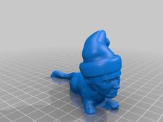 Mancat Santa 3D Printer Model