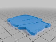 Bear Keychain 3D Printer Model