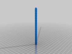 Double Twisted Pen 3D Printer Model