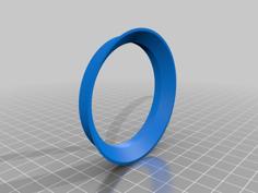 Hub Centric Ring 64mm To 57mm 3D Printer Model