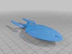 USS Voyager NCC-74656-A (Lamarr Class) 3D Printer Model