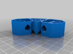 Low Warp, Shelled Frame-Vertex 3D Printer Model