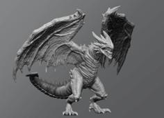 Forest Drake 3D Printer Model