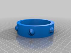 Bolt Bracelet 3D Printer Model