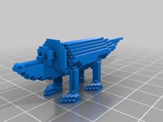 Cute Water Monster 3D Printer Model