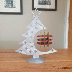 Lattice Christmas Bauble 3D Printer Model