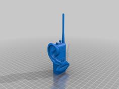 Ms. Walkie Talkie 3D Printer Model