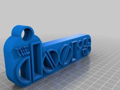 The Doors Keychains 3D Printer Model