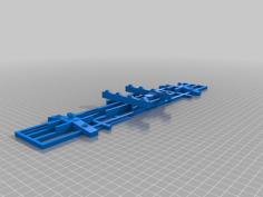 1:22.5 G-Scale Big Hauler Compatible Chassis 3D Printer Model