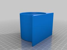 Spray Can Holder Single Elegant 3D Printer Model