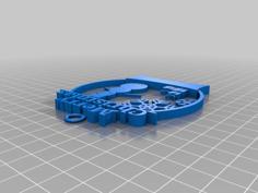 Merry Xmas Ornament 3D Printer Model