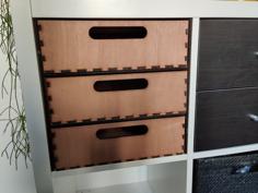 Laser Cut Ikea Kallax Drawer/shelf