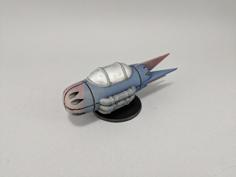 Sci-fi Deluxe Floating Speeder 3D Printer Model