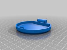 Invisalign Case Modified For 8×3 Mm Magnets 3D Printer Model