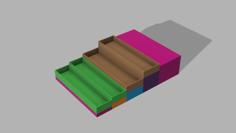 Modular Penzeys Spice Storage Rack 3D Printer Model