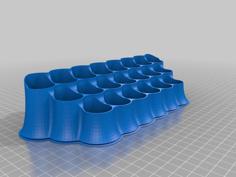 21 Gel Paste Holder 3D Printer Model